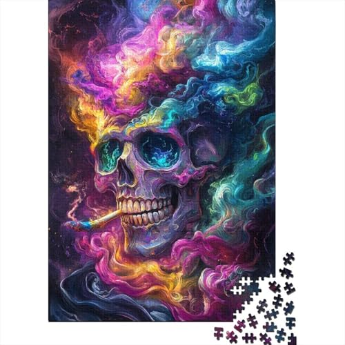 Tag der Toten Puzzle 1000 Teile Puzzle für Erwachsene Puzzle-Sets für die ganze Familie Lernspiel 1000 Teile (75x50cm) von SOQWBYG