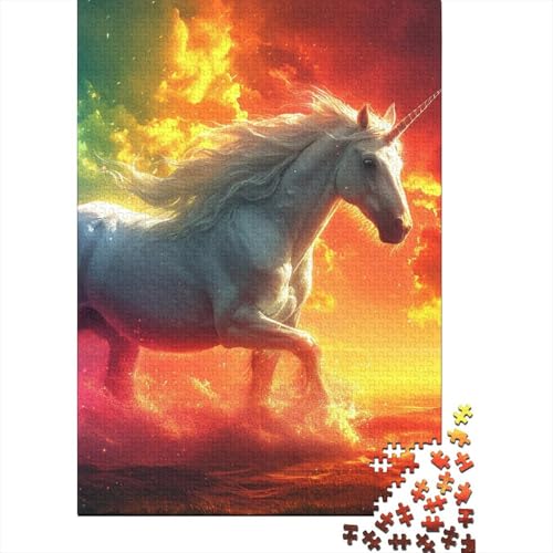 Tier-Pferde-Puzzle, Lernspiele, Familienaktivitäten, Premium-Karton-Puzzle für Frauen und Männer, Ostergeschenk, 70 x 50 cm/1000 Teile Tier-Pferde-Puzzle, Lernspiele, Familienaktivitäten, Premium-Karton-Puzzle für Frauen und Männer, Ostergeschenk, 70 x 50 cm/1000 Teile von SOQWBYG