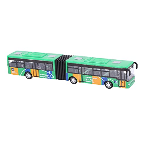 SOSOUL Kinder Diecast Model Vehicle Shuttle Bus Auto Spielzeug Kleines Baby ZurüCkziehen Spielzeug GrüN von SOSOUL
