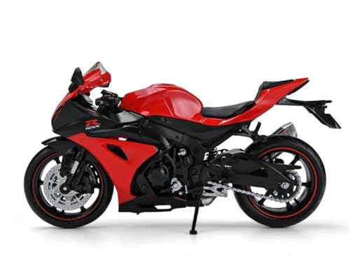 Motorradmodell 1/12 Motorradmodell Diecasts Tragbares Renn-Finger-Motorrad-Simulations-Sammelspielzeug Für Suzuki GSX R1000R GSXR1000R(Rosso) von SOUTES