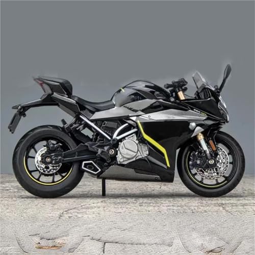 Motorradmodell 1/12 Motorradmodell Mit Sound Und Licht, Tragbares Renn-Finger-Motorrad-Simulationsspielzeug Für CFMOTO Für Breeze 250SR(Nero) von SOUTES