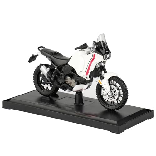 Motorradmodell 1/18 Für Ducati Für Desert X Monster Panigale V4 S Motorrad-Modellspielzeug Desktop-Dekoration Druckguss-Fahrzeuge, Sammlerstück von SOUTES