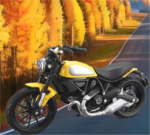 Motorradmodell 1/18 Für Ducati Für Scrambler Motorradmodell Spielzeug Geschenk Die-Cast Statisches von SOUTES