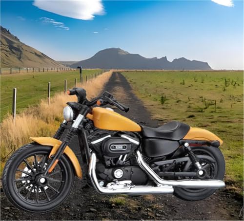 Motorradmodell 1 Stück Miniatur-Motorradmodell Aus Aluminium, Druckguss, 1:18, Für Harley Für Davidson Sportster LRON 883 2014 Motorradmodell 1 Stück Miniatur-Motorradmodell Aus Aluminium, Druckguss, 1:18, Für Harley Für Davidson Sportster LRON 883 2014 von SOUTES