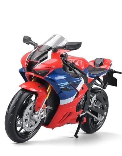 Motorradmodell 1:12 Druckguss-Motorradmodell Aus Aluminiumlegierung, Sammlerstück, Hobby-Spielzeug, Geschenk, Offroad-Motorrad Für H-ONDA CBR1000RR-R Für Fireblade SP(Rosso) von SOUTES