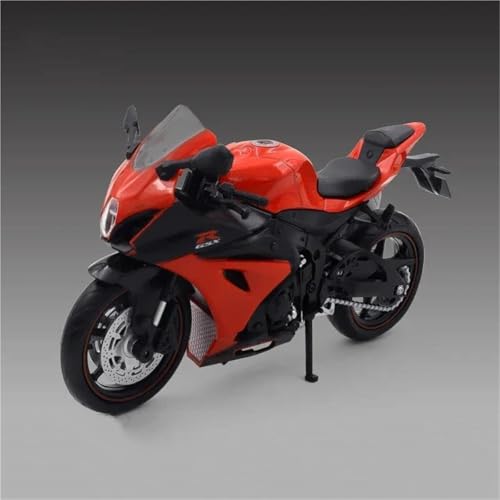Motorradmodell 1:12 Druckguss-Motorradmodell Aus Aluminiumlegierung, Sammlerstück, Hobby-Spielzeug, Geschenk, Offroad-Motorrad Für Suzuki GSX R1000R GSXR1000R(Rosso) von SOUTES