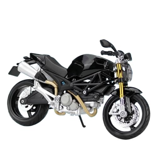 Motorradmodell 1:12 Motocross-Motorradmodell, Spielzeugauto, Sammlergeschenk, Druckgussproduktion Für Ducati Monster 696 von SOUTES