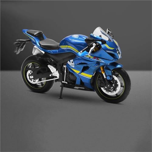 Motorradmodell 1:12 Simulation Legierung Motorrad Modell Spielzeug Auto Für Suzuki Gsx R1000 GSXR1000(Blu) von SOUTES