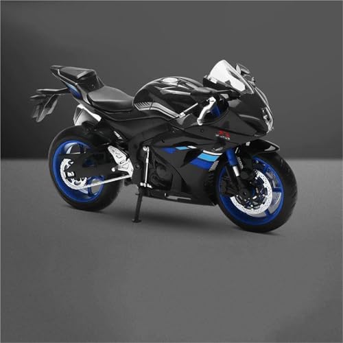 Motorradmodell 1:12 Simulation Legierung Motorrad Modell Spielzeug Auto Für Suzuki Gsx R1000 GSXR1000(Nero) von SOUTES