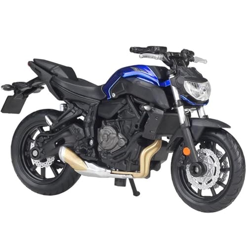 Motorradmodell 1:18 Für Yamaha MT-07 MT07 MT 07 2018 Kollektion, Geschenkartikel, Druckguss-Motorradmodell Mit Sockel, Spielzeug Motorradmodell 1:18 Für Yamaha MT-07 MT07 MT 07 2018 Kollektion, Geschenkartikel, Druckguss-Motorradmodell Mit Sockel, Spielzeug von SOUTES