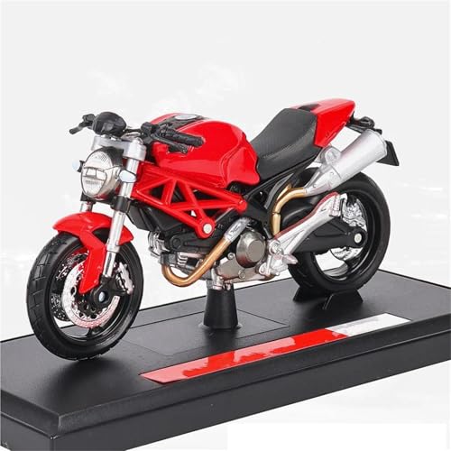 Motorradmodell Für Ducati Monster 696 Motorrad Druckgussfahrzeuge Sammlerhobbys 1:18 Motorradmodell Spielzeug von SOUTES