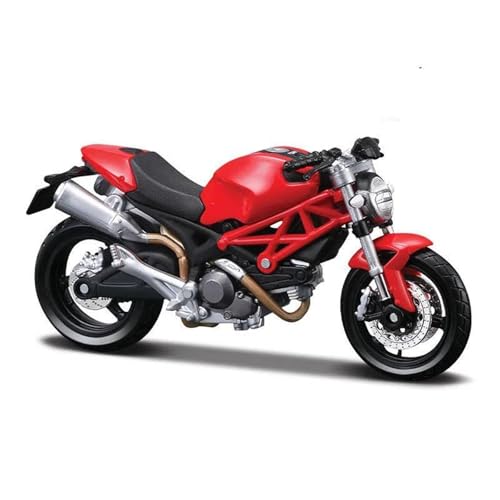 Motorradmodell Motocross-Motorradmodell 1:18, Spielzeugauto, Sammlerstück, Druckguss, Für Ducati Monster 696 Motorradmodell Motocross-Motorradmodell 1:18, Spielzeugauto, Sammlerstück, Druckguss, Für Ducati Monster 696 von SOUTES
