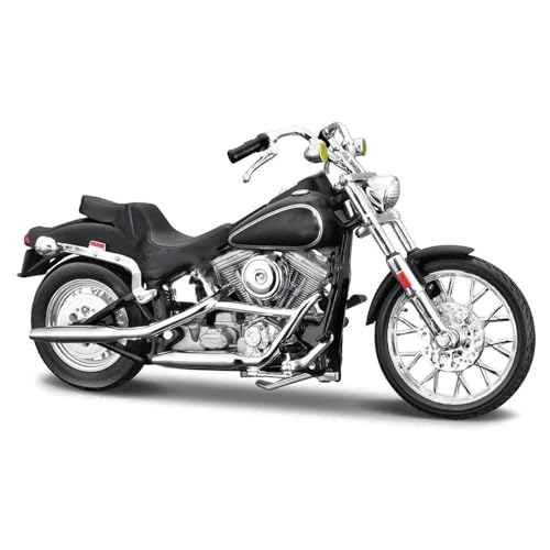 Motorradmodell Motorrad-Modellspielzeug, Geburtstagsgeschenk, 1/18, Für Harley Für Davidson FXST Softail 1984, Druckgussfahrzeuge, Sammlerstück von SOUTES