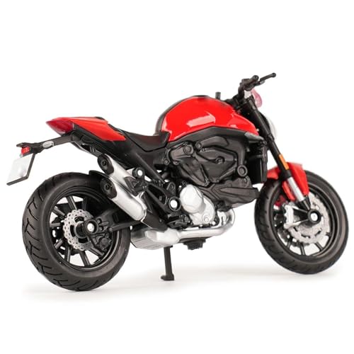 Motorradmodell Motorrad-Modellspielzeug 1/18 Für Ducati Monster 2021 Druckgussfahrzeuge Dekoration, Geschenke Sammlerstücke Und Hobbys von SOUTES