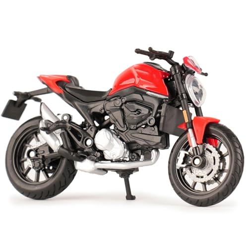 Motorradmodell Motorrad-Modellspielzeug Für Sammler Und Hobbys 1:18 Für Ducati Monster 2021 Druckgussfahrzeuge Geschenkartikel von SOUTES