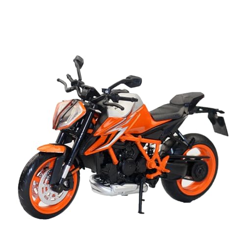 Motorradmodell Motorrad-Spielzeug, Diecast-Modell, Sport, Rennsport, Miniatur, Geschenk, Sammlung, 1/12, Für 1290, Für Super, Für Duke R 2022(Orange) von SOUTES