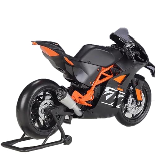 Motorradmodell Motorradmodell, Spielzeug, Geschenkzubehör, 1:12, Für RC 8c Rennwagen, Schwere Lokomotive, Simulation, Legierung, Sammlerstück(Nero) von SOUTES