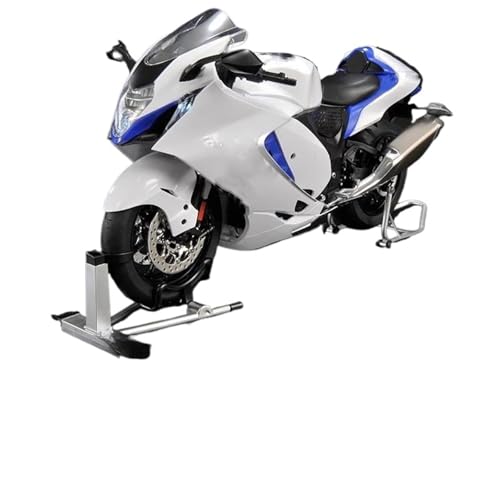 Motorradmodell Motorradmodell Aus Aluminiumlegierung, Spielzeug, Geschenk 1:6 Für Suzuki Für Hayabusa Miniatur-Kollektion Mini-Moto-Serie(White) von SOUTES