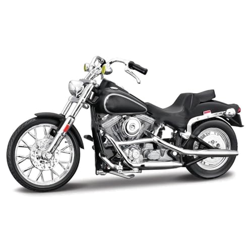 Motorradmodell Spielzeug, Geburtstagsgeschenk, 1:18, Für Harley Für Davidson FXST Softail 1984, Druckgussfahrzeuge, Sammler-Motorradmodell von SOUTES