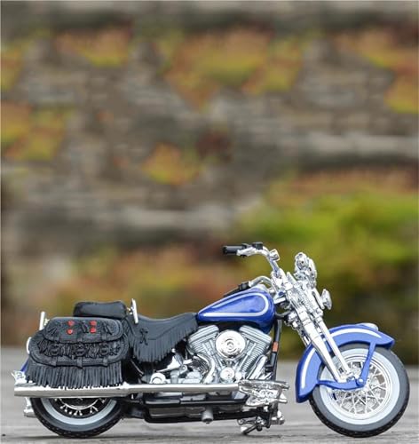 Motorradmodell Spielzeugauto 1:18 Für Harley, Für Davidson FLSTS, Für Heritage Softall, Für Springer 1999, Druckgussfahrzeuge, Sammlerstücke, Hobby-Motorradmodell von SOUTES