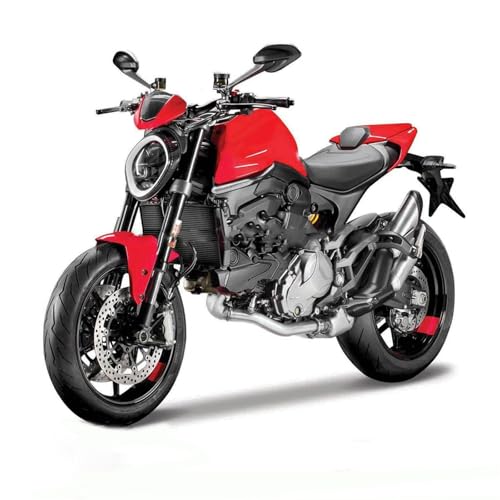 Motorradmodell Spielzeugauto-Sammlung, Geschenk 1:18, 2021, Für Ducati Monster+ Druckgussfahrzeuge, Motorradmodell Motorradmodell Spielzeugauto-Sammlung, Geschenk 1:18, 2021, Für Ducati Monster+ Druckgussfahrzeuge, Motorradmodell von SOUTES