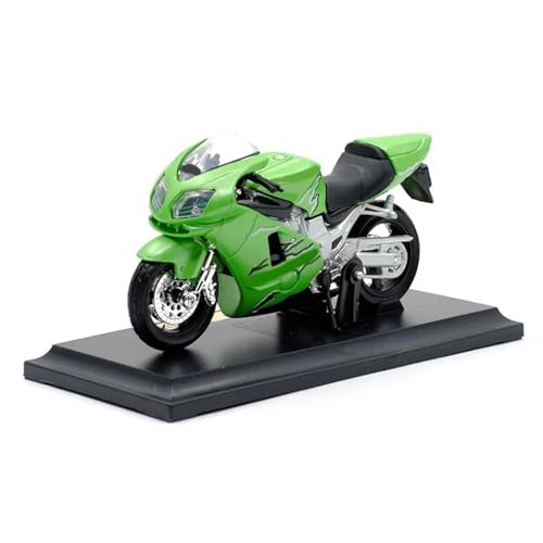 SOUTES Motorrad Modell Legierung Motorrad Modell Auto Spielzeug Auto Casting Spielzeug Sammlung Weihnachtsgeschenk 1:18 für Kawasak Ninja ZX-12R von SOUTES
