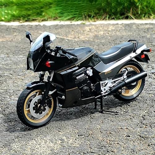 SOUTES Motorradmodell 1/12 Motorradmodell Simulation Legierung Spielzeugauto Für Kawasaki GPZ 900R GPZ900R (Color : Nero) von SOUTES
