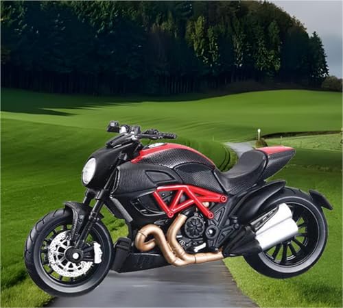 SOUTES Motorradmodell 1/18 Rennwagen-Druckguss-Motorradmodell, Spielzeug, Inneneinrichtung, Geburtstagsgeschenk Für Ducati Diavel Carbon SOUTES Motorradmodell 1/18 Rennwagen-Druckguss-Motorradmodell, Spielzeug, Inneneinrichtung, Geburtstagsgeschenk Für Ducati Diavel Carbon von SOUTES