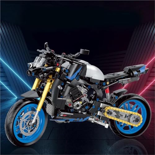 SOUTES Motorradmodell 1/8 Spielzeug-Motorrad 638-teilige Bausteine Motorradmodell Geburtstagsgeschenke SOUTES Motorradmodell 1/8 Spielzeug-Motorrad 638-teilige Bausteine Motorradmodell Geburtstagsgeschenke von SOUTES