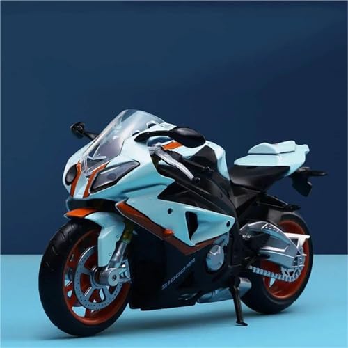 SOUTES Motorradmodell 1:12 Aluminium Miniatur Motorrad Diecast Modell Spielzeug Geschenk Für BMW S1000 RR von SOUTES