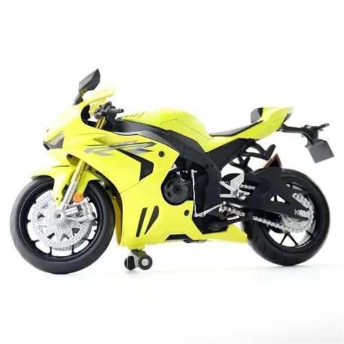 SOUTES Motorradmodell 1:12 Druckguss-Motorradmodell Aus Aluminiumlegierung, Sammlerstück, Hobby-Spielzeug, Geschenk, Offroad-Motorrad Für H-ONDA CBR1000RR-R Für Fireblade SP(Yellow) von SOUTES