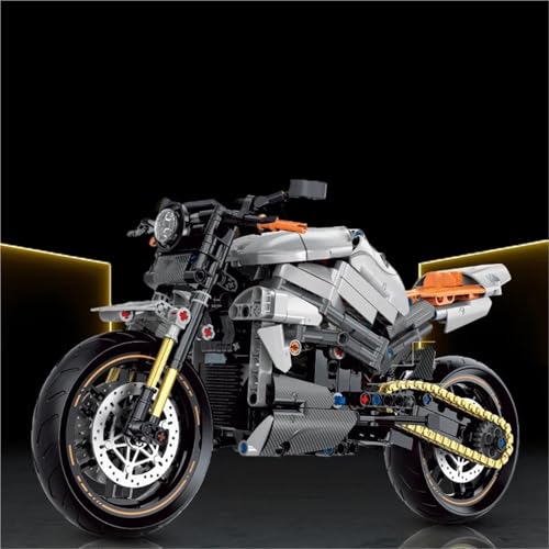 SOUTES Motorradmodell 642 Bausteine Geburtstagsgeschenke, Spielzeug, Motorrad 1:8 Motorrad-Modellbausteine SOUTES Motorradmodell 642 Bausteine Geburtstagsgeschenke, Spielzeug, Motorrad 1:8 Motorrad-Modellbausteine von SOUTES
