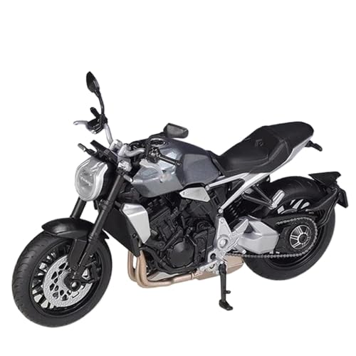 SOUTES Motorradmodell Diecast-Simulationskollektion 1/12 Für H-ONDA CB1000R Rennmotorradmodell Aus Aluminium Miniatur-Sammlerstück Als Spielzeug(Grey) von SOUTES