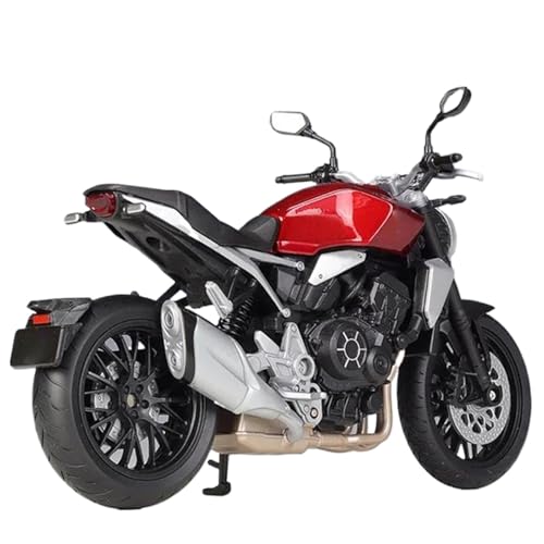 SOUTES Motorradmodell Diecast-Simulationskollektion 1/12 Für H-ONDA CB1000R Rennmotorradmodell Aus Aluminium Miniatur-Sammlerstück Als Spielzeug(Rosso) von SOUTES