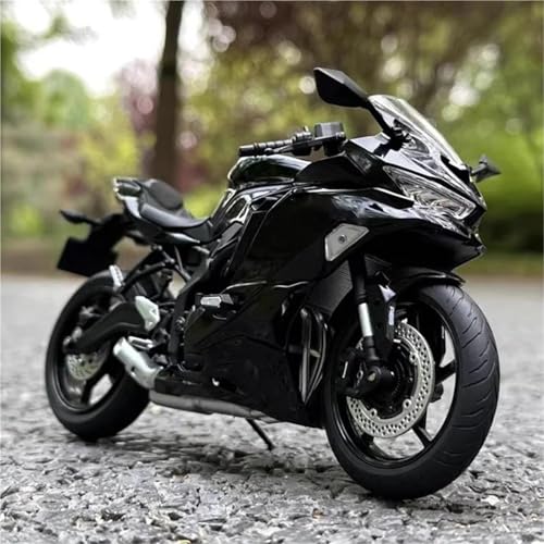 SOUTES Motorradmodell Druckguss-Motorradmodell Aus Metall, Rennsimulation, Legierung Spielzeug, Geburtstagsgeschenk, 1:12, Für Kawasaki, Für Ninja ZX-25R(Nero) von SOUTES