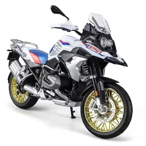 SOUTES Motorradmodell Für BMW R1250 GS R1250GS R 1250GS Simulations-Motorradmodell Aus Aluminium Im Maßstab 1:9 von SOUTES