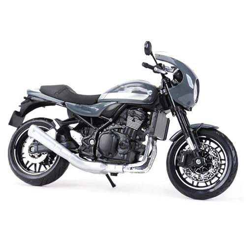 SOUTES Motorradmodell Für Kawasaki Z900RS 1:12, Modellauto, Für Cafe Racer, Die Cast, Sammlerstück, Hobby, Motorrad, Spielzeug, Geschenk(Grey) von SOUTES