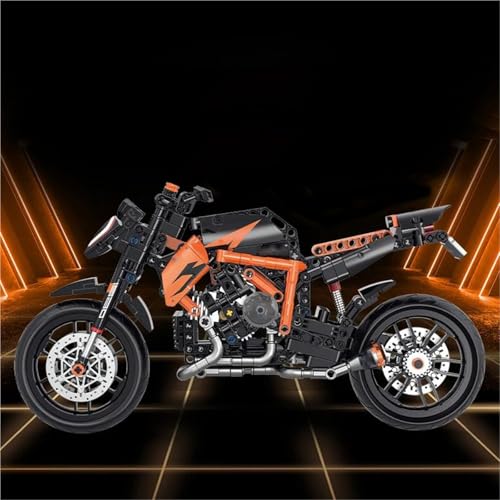 SOUTES Motorradmodell Geburtstagsgeschenke, Spielzeug, Motorrad Fahrzeugbausteine 1:8 City-Motorradmodell 579-teilige Bausteine SOUTES Motorradmodell Geburtstagsgeschenke, Spielzeug, Motorrad Fahrzeugbausteine 1:8 City-Motorradmodell 579-teilige Bausteine von SOUTES