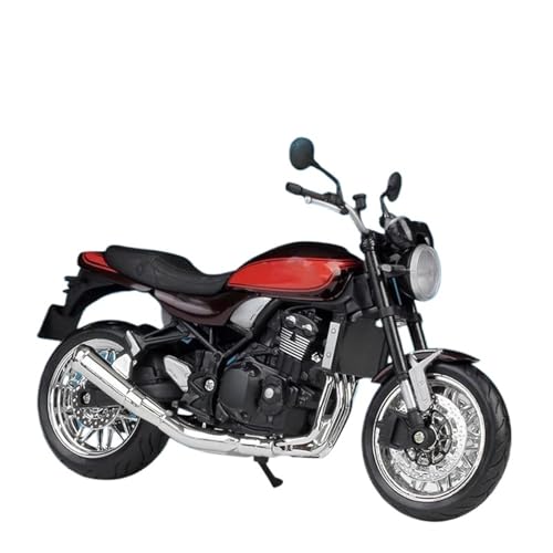 SOUTES Motorradmodell Legierungssimulation, Druckguss-Metall, Straßenmotorrad-Modell, Sammlerstück, Spielzeug, Geschenk, 1:12, Für Kawasaki Z900RS(Rosso) von SOUTES