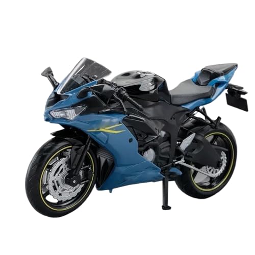 SOUTES Motorradmodell Miniatur-Motorradmodell Für Kawasaki Oder Für Nijia ZX-6R Im Maßstab 1:12, Spielzeugauto Aus Druckgusslegierung, Dekoratives Geschenk(Blu) von SOUTES