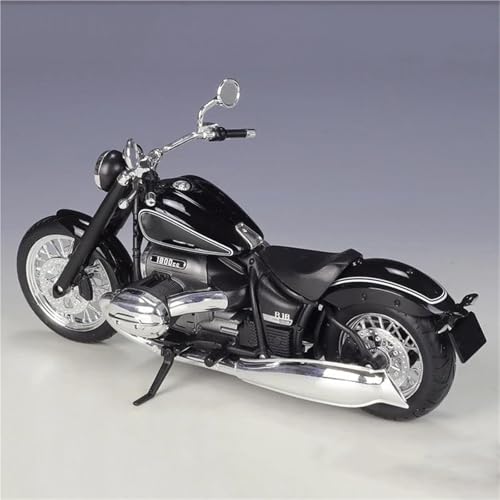 SOUTES Motorradmodell Motorrad-Modellbausatz 1:12 Für BMW R18 2020 Motorrad-Stoßdämpfer Geländewagen-Spielzeugauto von SOUTES