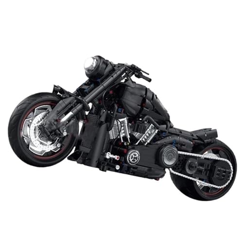 SOUTES Motorradmodell Motorrad-Modellbausteine, Bausteine, Geschenke, DIY-Spielzeug, 1:5 Über 2000 Teile Rennmotorrad-Bausteine von SOUTES