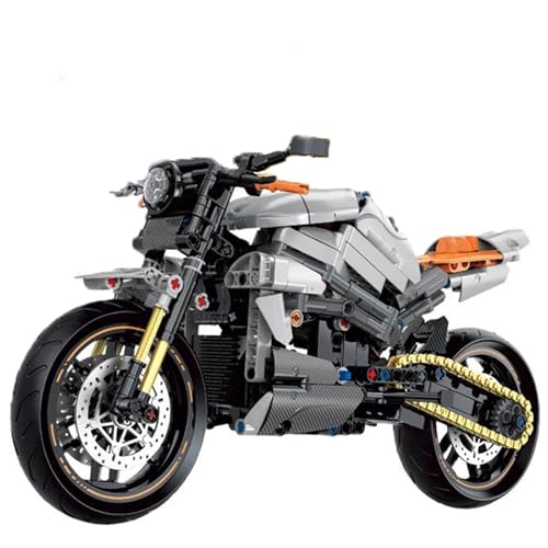 SOUTES Motorradmodell Motorrad-Modellbausteine 1:8 642 Bausteine Geburtstagsgeschenk, Spielzeug, Motorrad SOUTES Motorradmodell Motorrad-Modellbausteine 1:8 642 Bausteine Geburtstagsgeschenk, Spielzeug, Motorrad von SOUTES