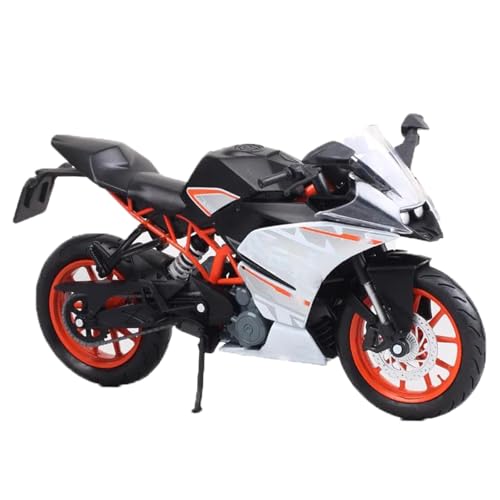 SOUTES Motorradmodell Motorrad-Modellsammlung Spielzeug-Motorrad-Druckgussmodell, Sport-Rennsport, Miniatur-Sammlung, Geschenk 1:12 Für RC390 2014 SOUTES Motorradmodell Motorrad-Modellsammlung Spielzeug-Motorrad-Druckgussmodell, Sport-Rennsport, Miniatur-Sammlung, Geschenk 1:12 Für RC390 2014 von SOUTES