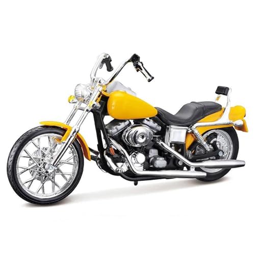 SOUTES Motorradmodell Motorrad-Spielzeug, Miniaturmodell Aus Druckgussmetall, 1:18, Sammlergeschenk Für Harley, Für Davidson FXDWG, Für DYNA 2001 von SOUTES