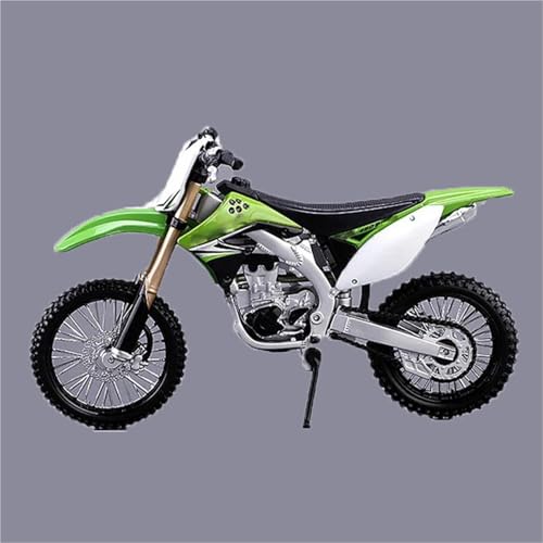 SOUTES Motorradmodell Motorrad-Spielzeug Rennminiaturensammlung Zum Selberbauen 1:12 Für Kawasaki KX 450 F Dekorationsgeschenke von SOUTES