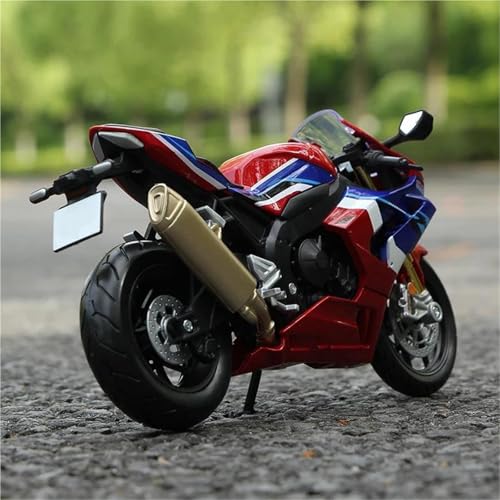 SOUTES Motorradmodell Motorradmodell 1/12 Druckguss, Tragbares Renn-Finger-Motorrad-Simulations-Sammelspielzeug Für H-ONDA CBR 1000RR-R Für Fireblade SP von SOUTES
