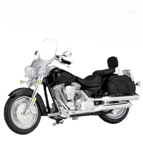 SOUTES Motorradmodell Motorradmodell 1:18 Für Yamaha Road Star Silverado Spielzeug, Geschenk, Legierung, Druckguss, Metall, Geburtstagsgeschenk, Simulationskollektion von SOUTES