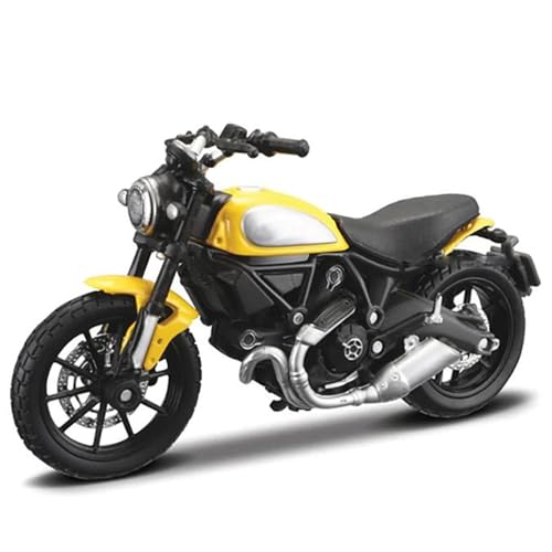 SOUTES Motorradmodell Motorradmodell-Spielzeug, Geburtstagsgeschenk, Druckguss, 1:18, Für Die Für Ducati Scrambler Miniatur-Kollektion von SOUTES