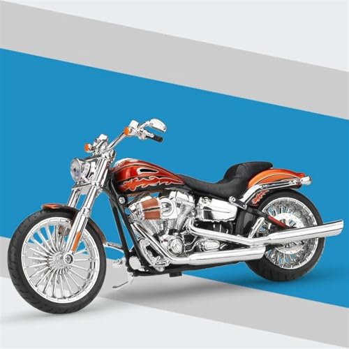 SOUTES Motorradmodell Motorradmodell Spielzeugauto Sammlung Spielzeug 1/12 Für Harley CVO Breakout 2014 (Color : with Retail Box) von SOUTES